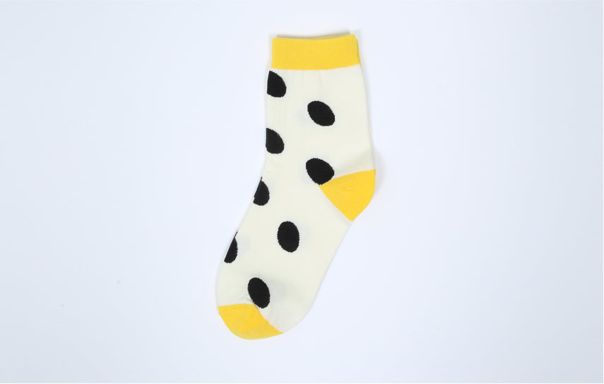 BIG BLACK DOTS SOCKS