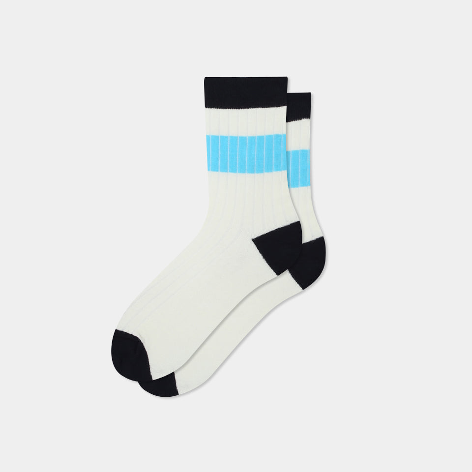 BLUE 3 PAIR PACK SOCKS