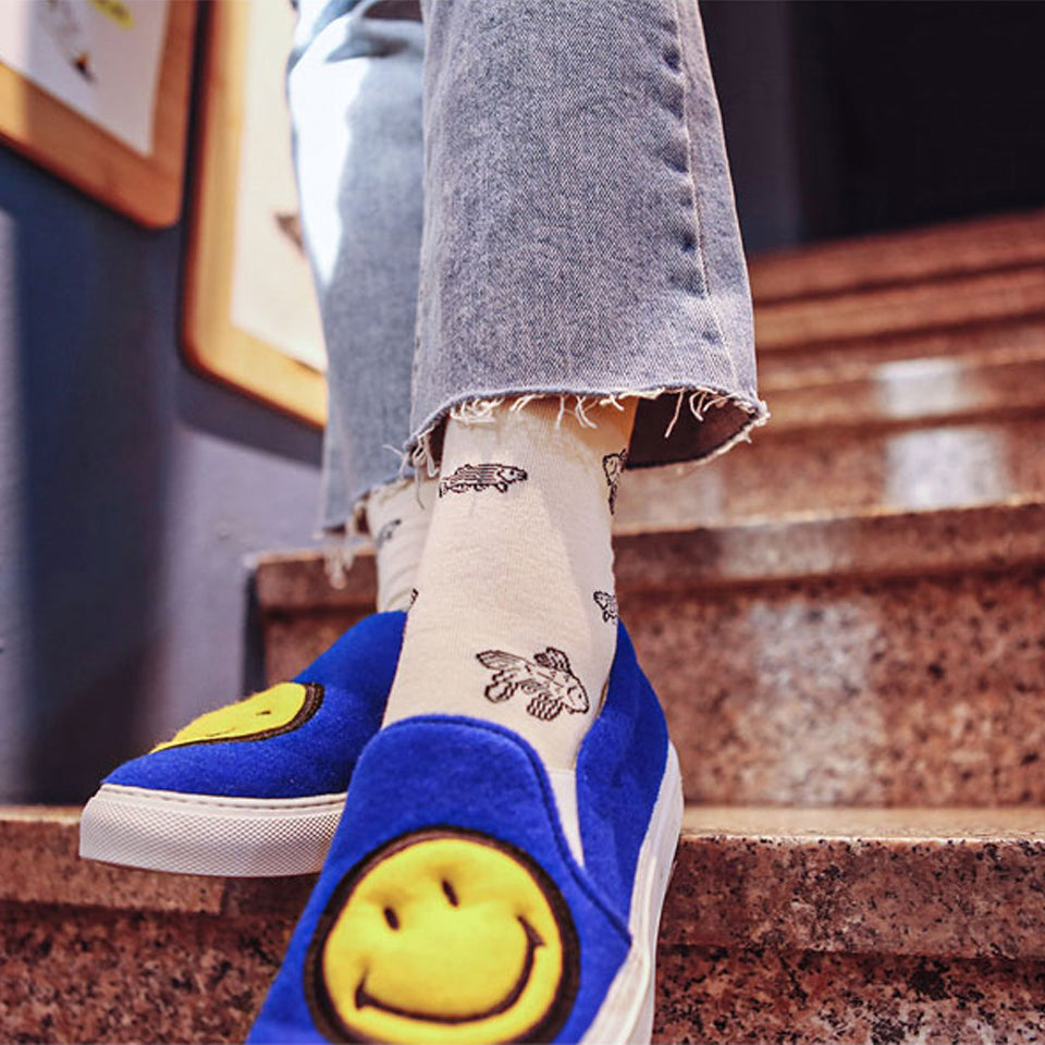 YELLOW KOI SOCKS