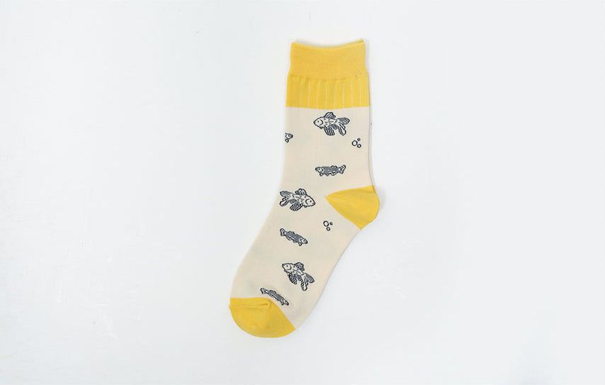 YELLOW KOI SOCKS