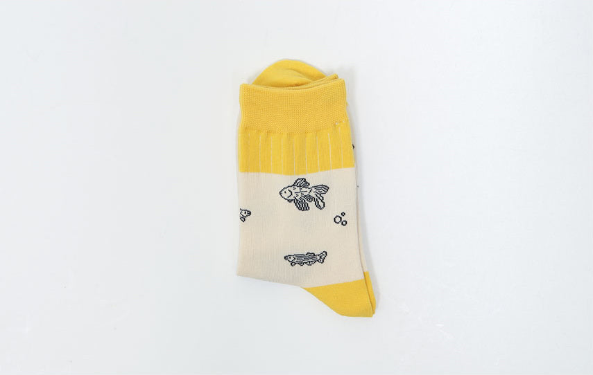 YELLOW KOI SOCKS