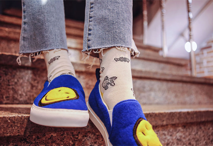 YELLOW KOI SOCKS