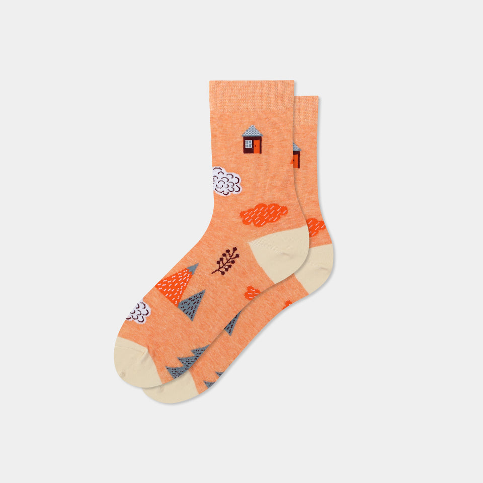 AUTUMNAL 3 PAIR PACK SOCKS