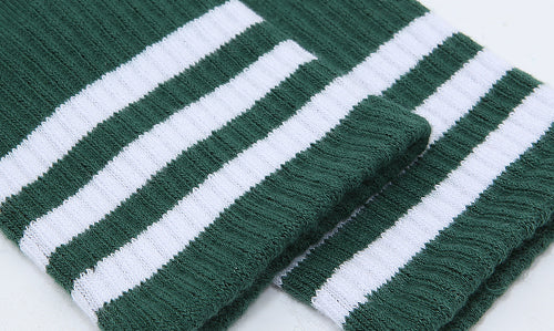 GREEN STRIPE SOCKS