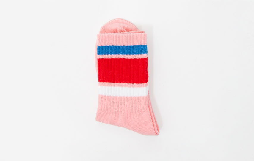 STRAWBERRY STRIPE SOCKS