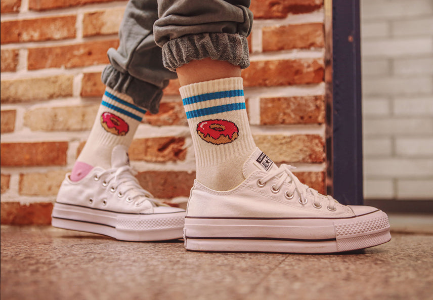 DONUT STRIPE SOCKS