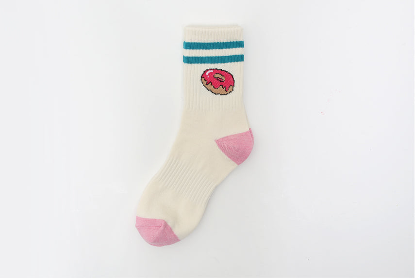 DONUT STRIPE SOCKS