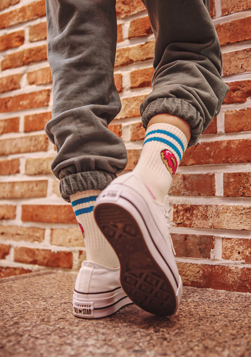 DONUT STRIPE SOCKS