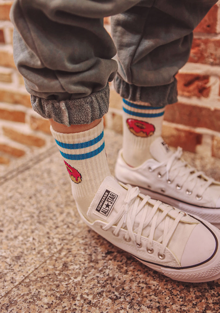 DONUT STRIPE SOCKS