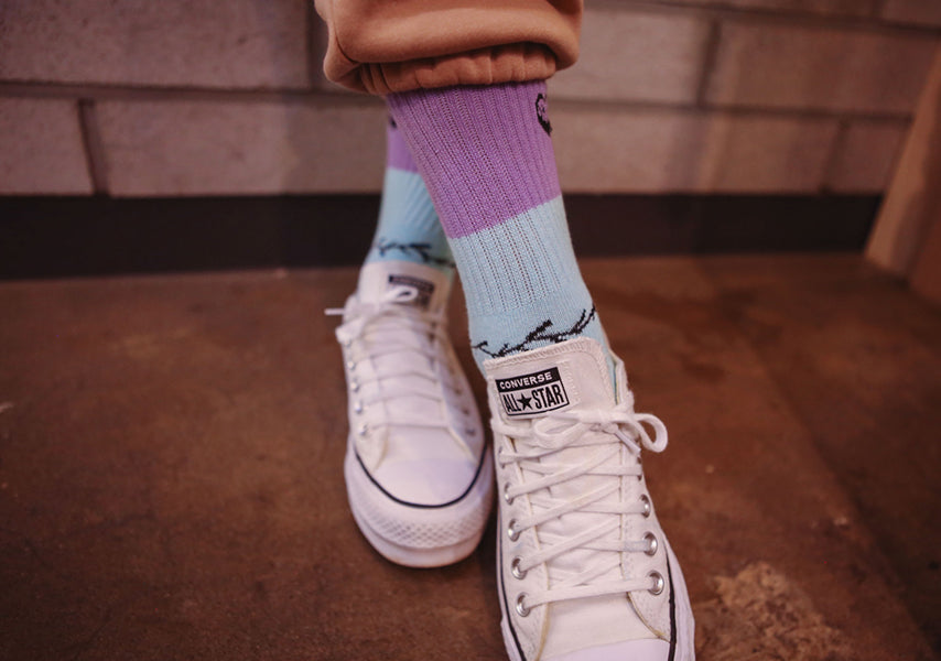 PURPLE HEART SOCKS