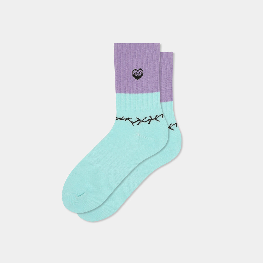 PASTEL STRIPES 3 PAIR PACK SOCKS