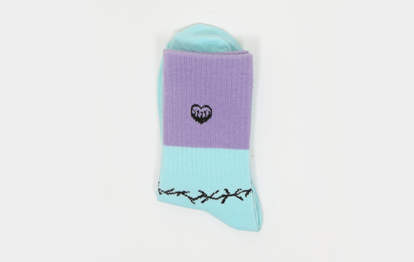 PURPLE HEART SOCKS