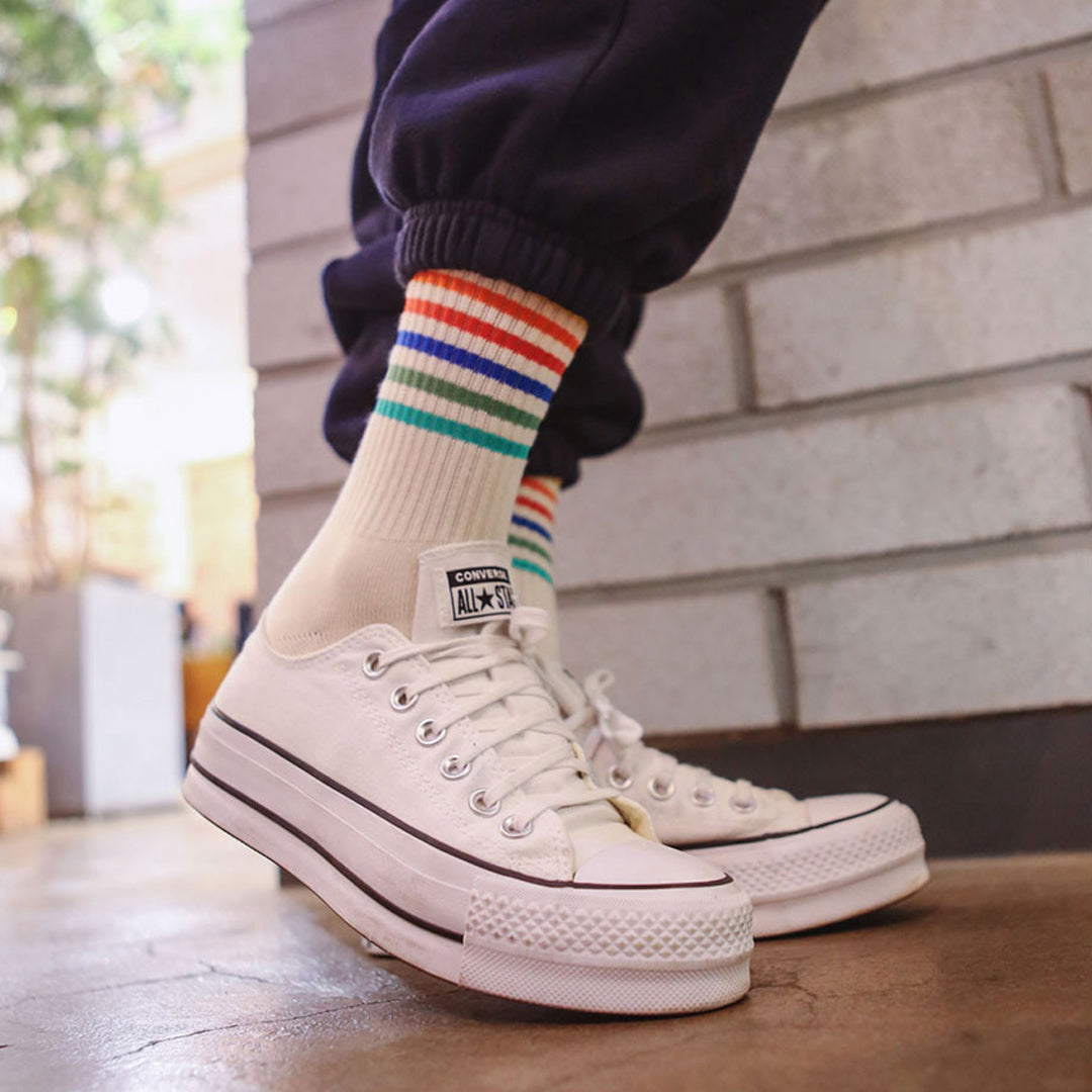 RAINBOW STRIPE SOCKS