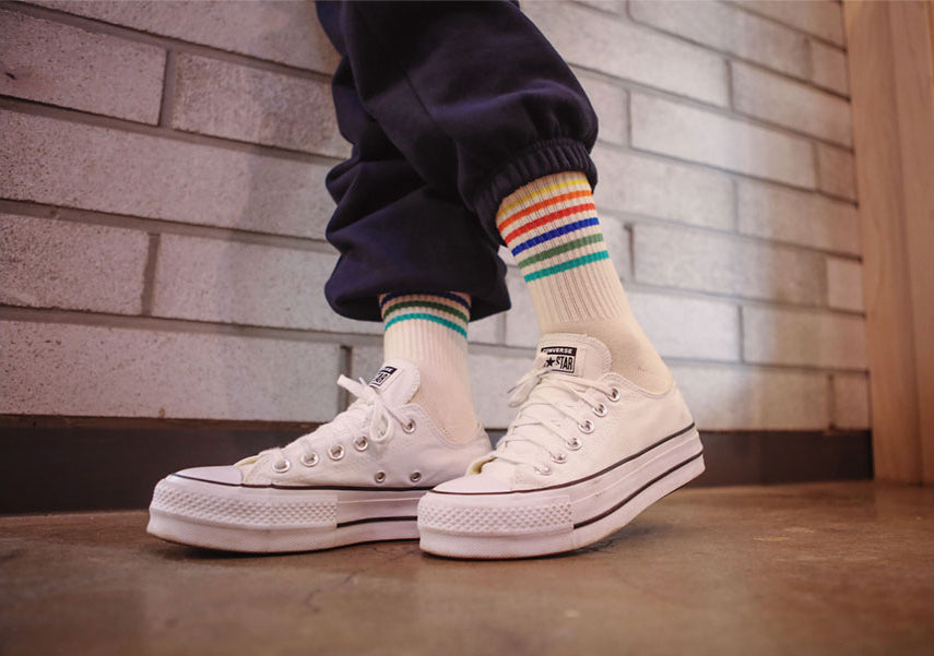 RAINBOW STRIPE SOCKS