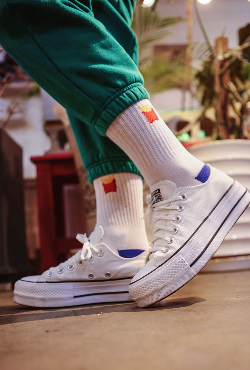 HAPPY FRIES SOCKS