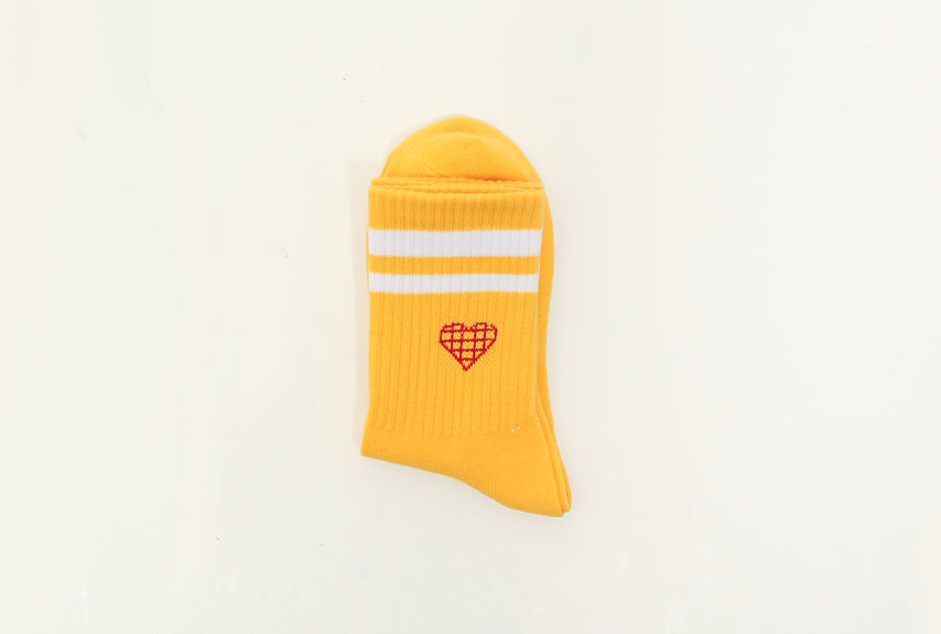 DIAMOND HEART SOCK