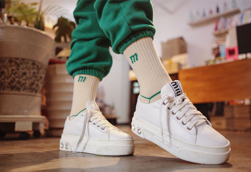 MINT LETTER SOCKS